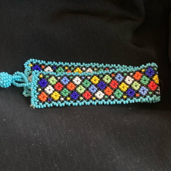 Zulu colorful beaded bracelet - Picture 4 of 4